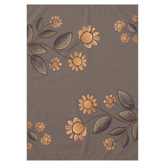 Nappe Fleurs d'or (Devant)