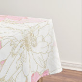 Nappe Fleurs d'or rose botanique (In Situ)