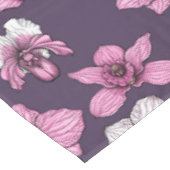 Nappe Fleurs d'orchidées roses (Angle)