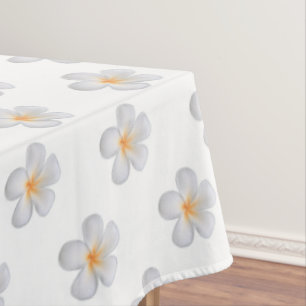Nappe Fleurs élégantes de Frangipani Plumeria sur fond b