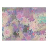 Nappe Fleurs élégantes vintages Tissu de table (Devant (Horizontal))