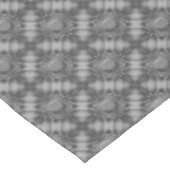 Nappe Fleurs en métal gris argenté avec Motif Gems (Angle)