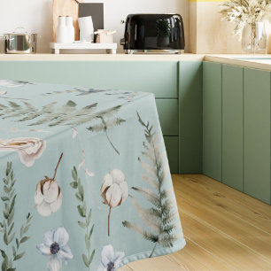 Nappe Fleurs et feuilles de fougère Forêt Florale Botani