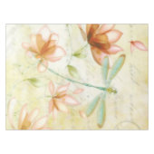 Nappe Fleurs et libellule (Devant (Horizontal))