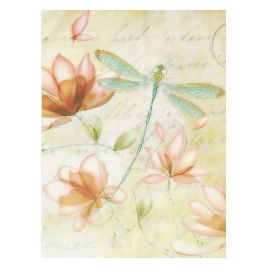 Nappe Fleurs et libellules (Devant)