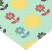 Nappe Fleurs et motif de printemps (Angle)