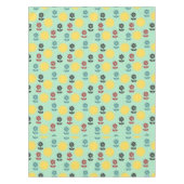 Nappe Fleurs et motif de printemps (Devant)