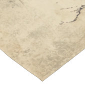 Nappe Fleurs et papillons rustiques - Papier vieilli (6) (Angle)