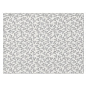 Nappe Fleurs fantaisistes grises (Devant (Horizontal))