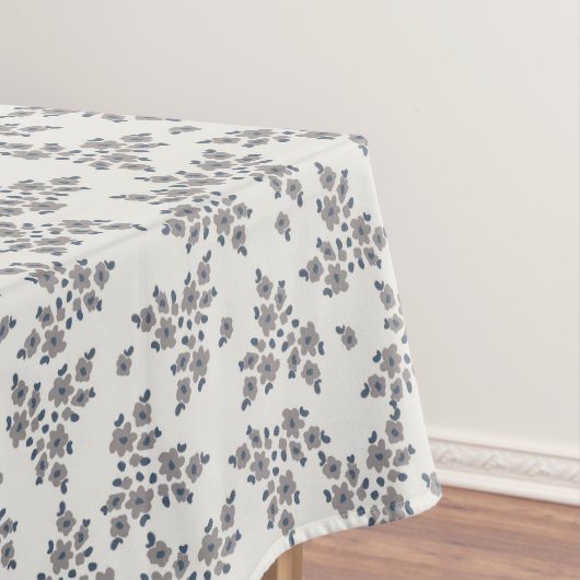 Nappe Fleurs fantaisistes grises (In Situ)