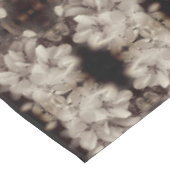 Nappe Fleurs Fleurs Noir Et Blanc Tint Abstrait (Angle)