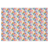 Nappe Fleurs florales aux couleurs de printemps chic (Devant (Horizontal))