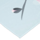 Nappe Fleurs florales de cerisiers rose pâle (Angle)