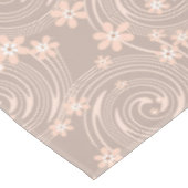 Nappe Fleurs florissantes abstraites sans couture feuill (Angle)