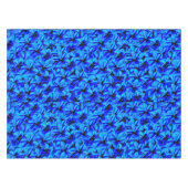 Nappe Fleurs Frangipani Bleues, (Devant (Horizontal))