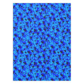Nappe Fleurs Frangipani Bleues, (Devant)