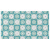 Nappe Fleurs géométriques modernes du milieu du siècle N (Devant (Horizontal))