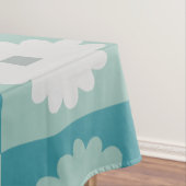 Nappe Fleurs géométriques modernes du milieu du siècle N (In Situ)