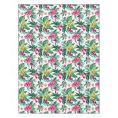 Nappe Fleurs Hawaïennes Rose Et Jaune (Devant)