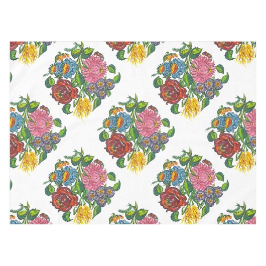 Nappe Fleurs hongroises (Devant (Horizontal))