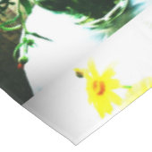 Nappe fleurs impressionnistes design (Angle)