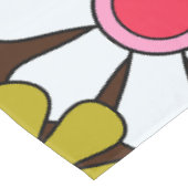 Nappe Fleurs Jardin Rétro Super 60s Motif Floral (Angle)