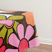 Nappe Fleurs Jardin Rétro Super 60s Motif Floral (In Situ)