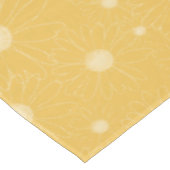 Nappe Fleurs jaunes blanches de marguerite (Angle)