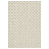 Nappe Fleurs jetées sur le sable clair - motif sans soud (Devant)