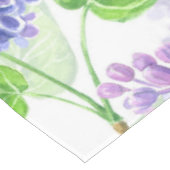 Nappe Fleurs lilas aquarelles (Angle)