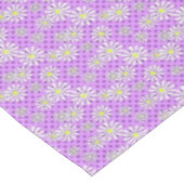 Nappe Fleurs marguerites blanches sur un arrière - plan  (Angle)