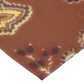 Nappe Fleurs marron (Angle)