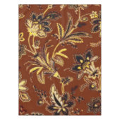 Nappe Fleurs marron (Devant)