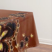 Nappe Fleurs marron (In Situ)