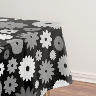 Nappe Fleurs monochromes à motif répétitif