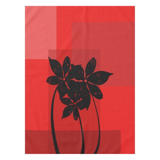 Nappe Fleurs noires (Devant)