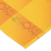 Nappe Fleurs oranges (Angle)