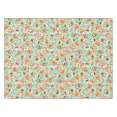 Nappe Fleurs oranges de printemps (Devant (Horizontal))