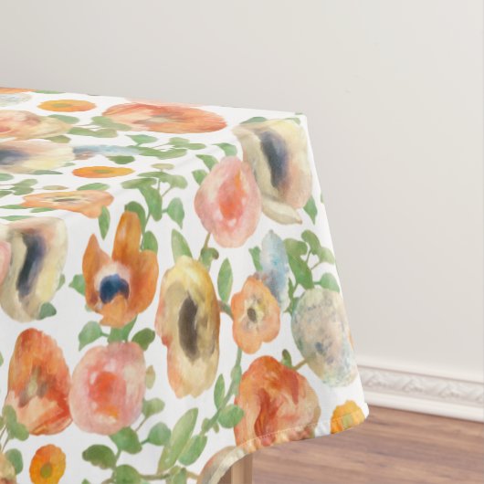 Nappe Fleurs oranges de printemps (In Situ)
