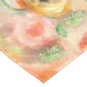 Nappe Fleurs oranges de printemps (Angle)