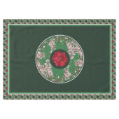 Nappe Fleurs pour Noël (Devant (Horizontal))