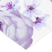 Nappe Fleurs pourpres lilas violettes Girly élégantes (Angle)