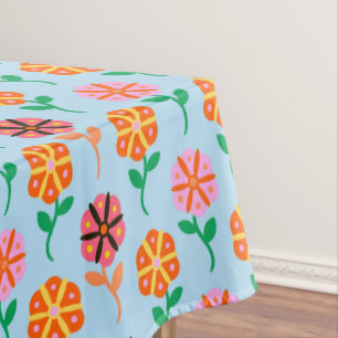 Nappe Fleurs rétro