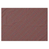 Nappe Fleurs Rétro En Vaisselle De Corail (Devant (Horizontal))