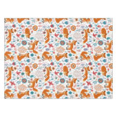 Nappe Fleurs Rétro mignonnes Foxes & Oiseaux Motif (Devant (Horizontal))