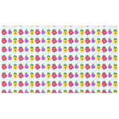 Nappe Fleurs rose violet jaune (Devant (Horizontal))