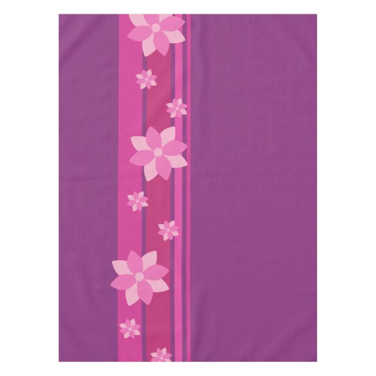 Nappe Fleurs roses (Devant)