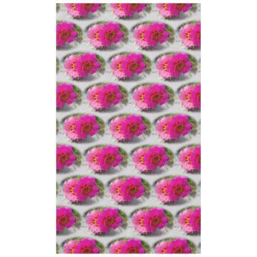 Nappe Fleurs roses au soleil (Devant)