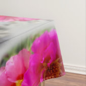 Nappe Fleurs roses au soleil (In Situ)
