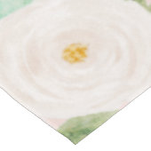 Nappe Fleurs Roses d'aquarelle en rose et en rose (Angle)